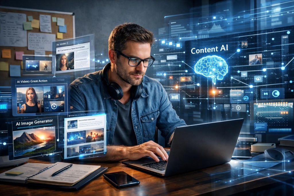 erfahren sie, wie sich das content marketing im zeitalter der ki-generierten inhalte entwickelt und welche strategien für erfolgreiches marketing in dieser neuen ära entscheidend sind.