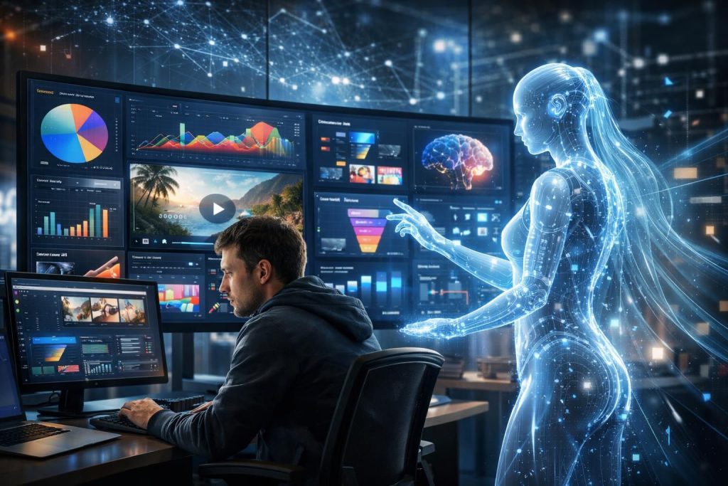 entdecken sie, wie ki die kreativoptimierung revolutioniert und kampagnen vollständig automatisiert, um effizienz und erfolg zu steigern.