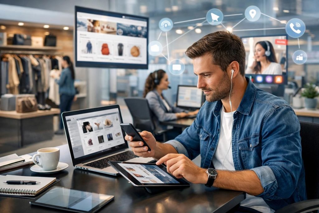 entdecken sie, wie webmarketing und omnichannel-strategien zusammenwirken, um ein nahtloses kundenerlebnis zu schaffen und den weg zur omnimodalität zu ebnen.