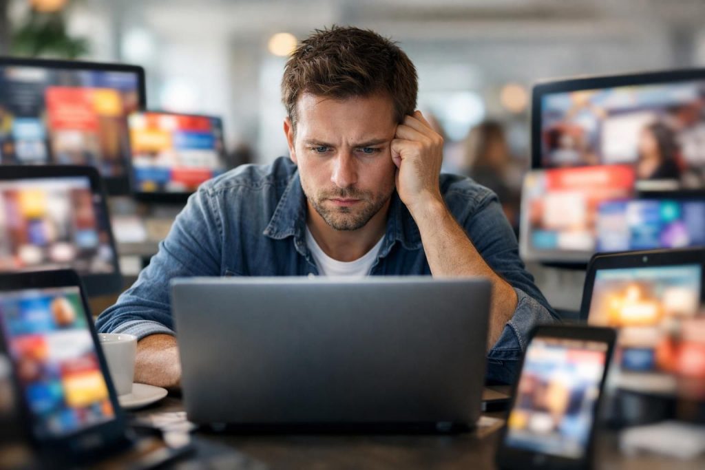 erfahren sie, wie sie im gesättigten umfeld des webmarketings digitale ermüdung überwinden und nachhaltige aufmerksamkeit für ihre marke gewinnen können.